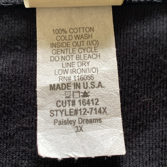 Jess & Jane long sleeve cotton T - Picture 4 of 5